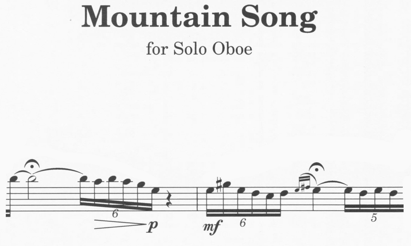 Mountain Song - Chen Yi