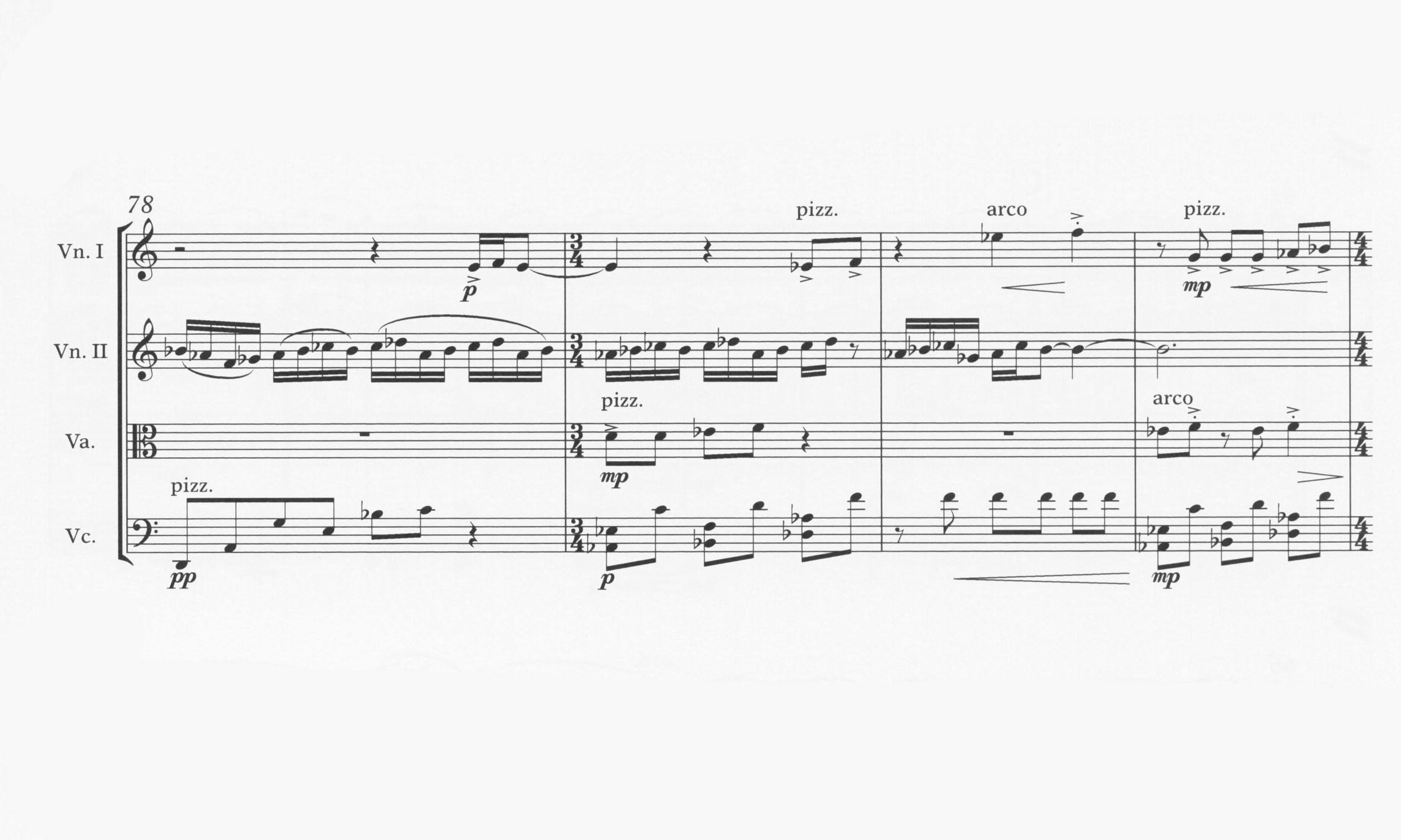 String Quartet No. 2 - James Lee III