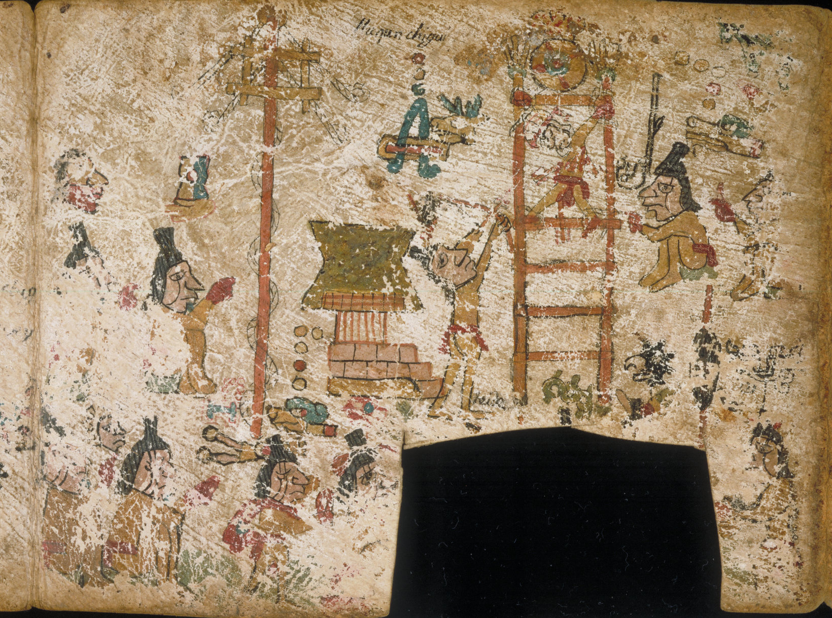 Original Plate P of Codex Porfirio Diaz 