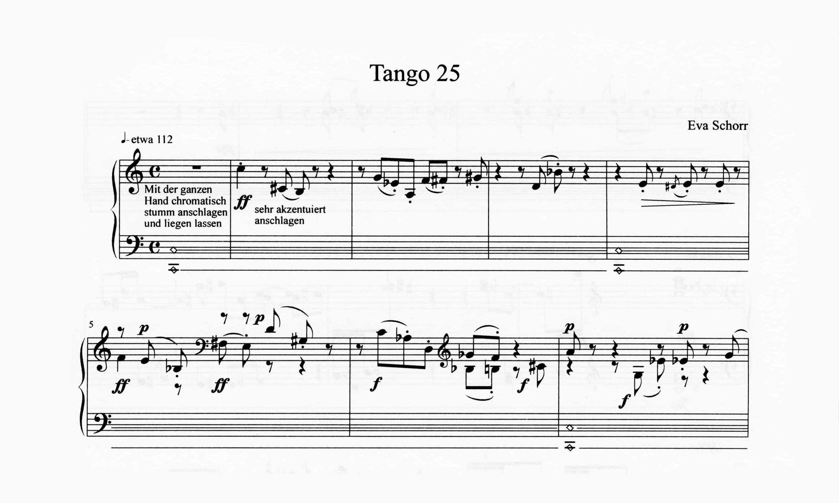 Schorr, Eva - Tango 25