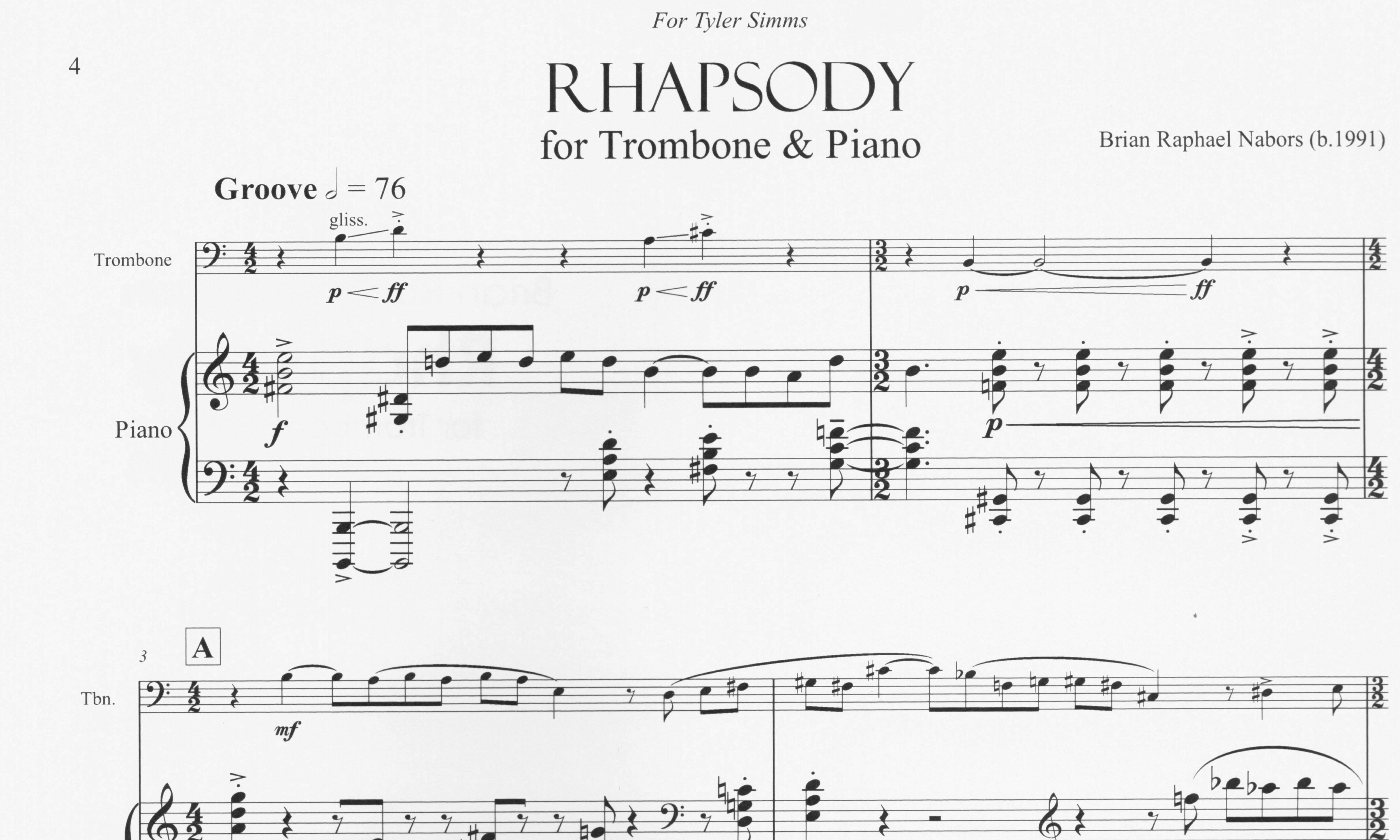Rhapsody - Brian Raphael Nabors