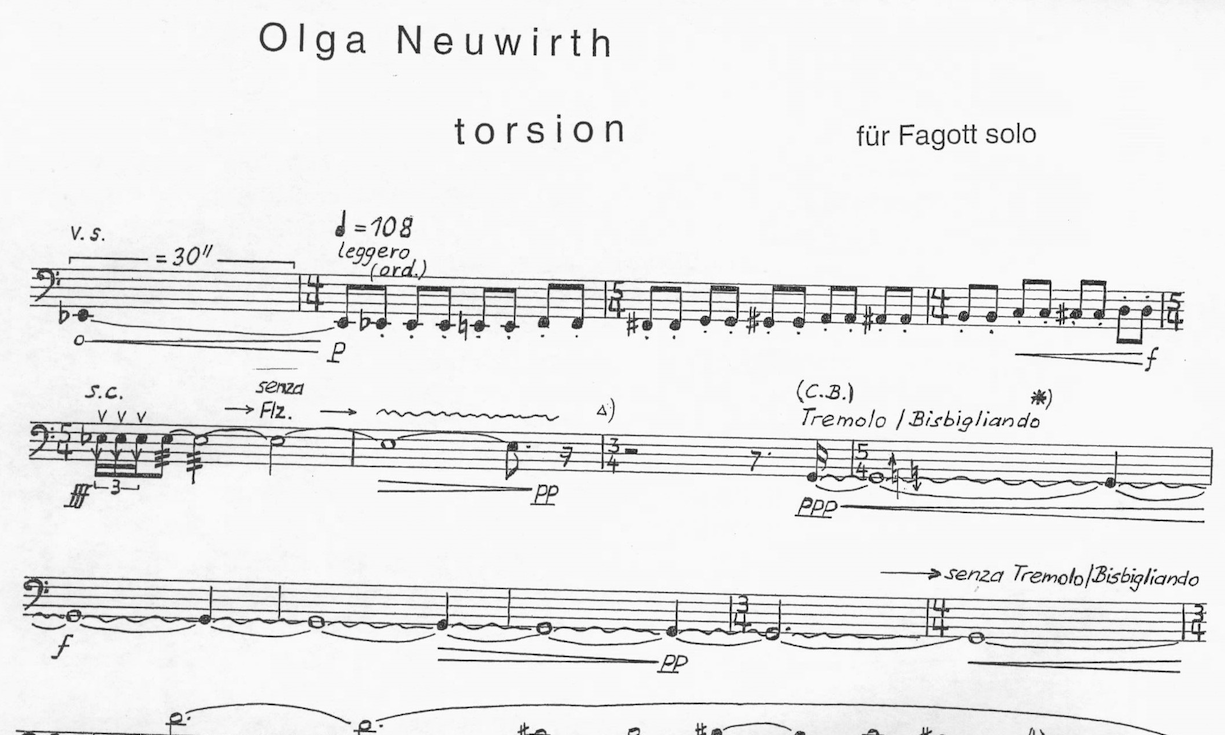 Torsion - Olga Neuwirth