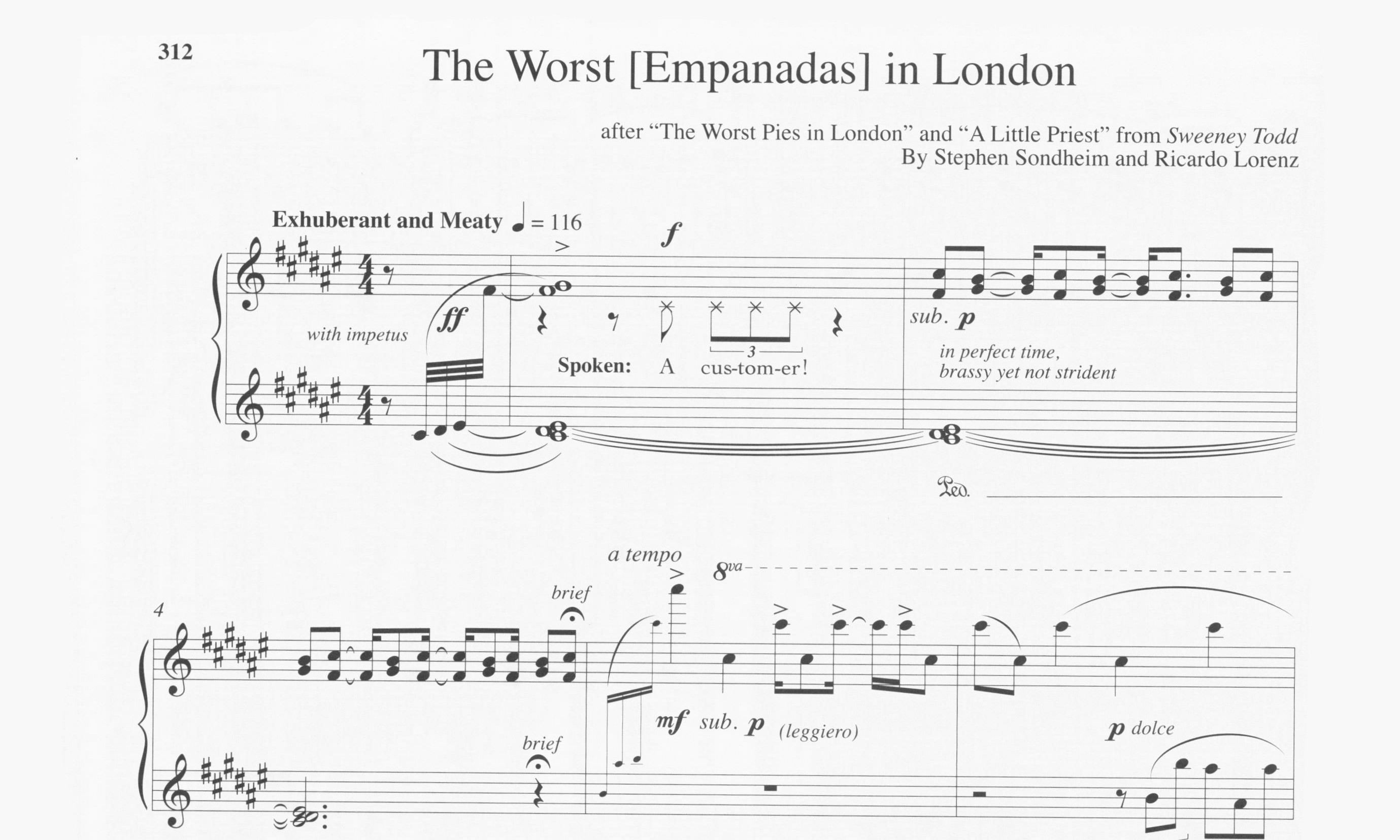 Lorenz, Ricardo - The Worst Empanadas in London