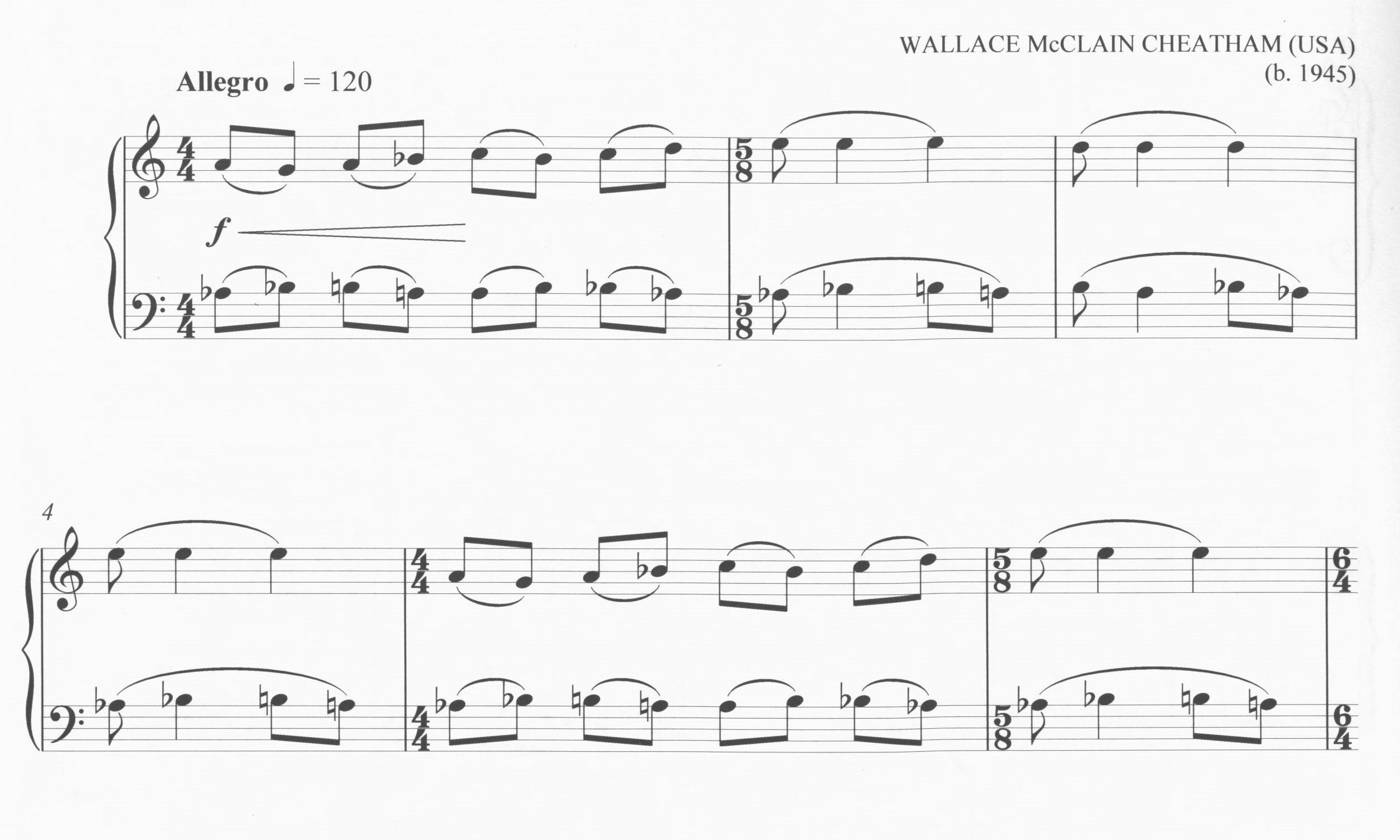Three Preludes - Wallace M. Cheatham