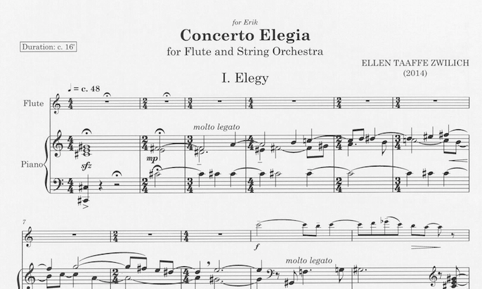 Concerto Elegia - Ellen Taaffe Zwilich