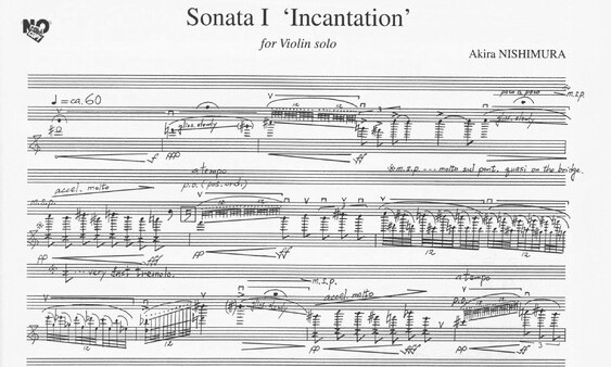 Sonatas for Violin Solo - Akira Nishimura