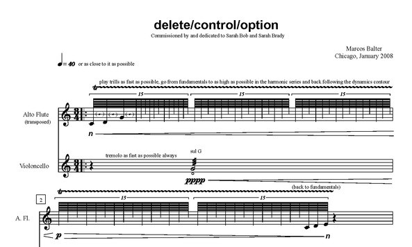 delete/control/option - Marcos Balter