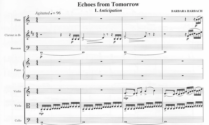 Echoes from Tomorrow - Barbara Harbach