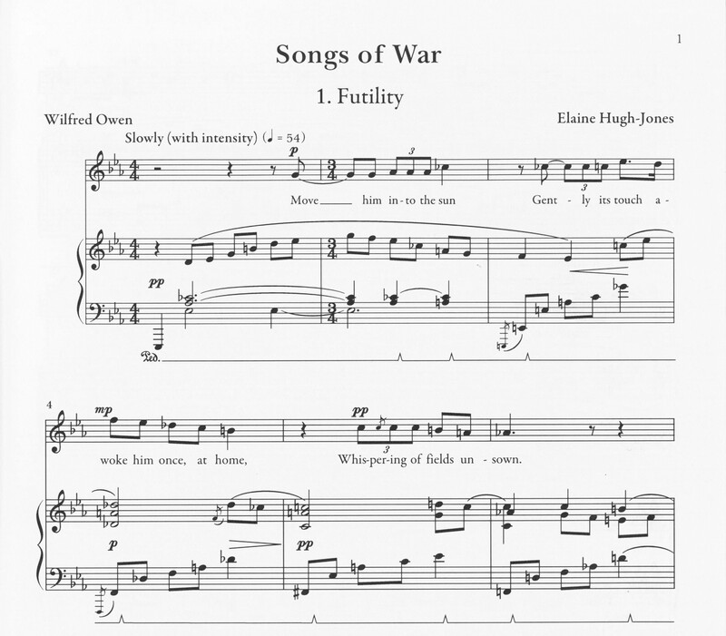 Songs of War - Elaine Hugh-Jones