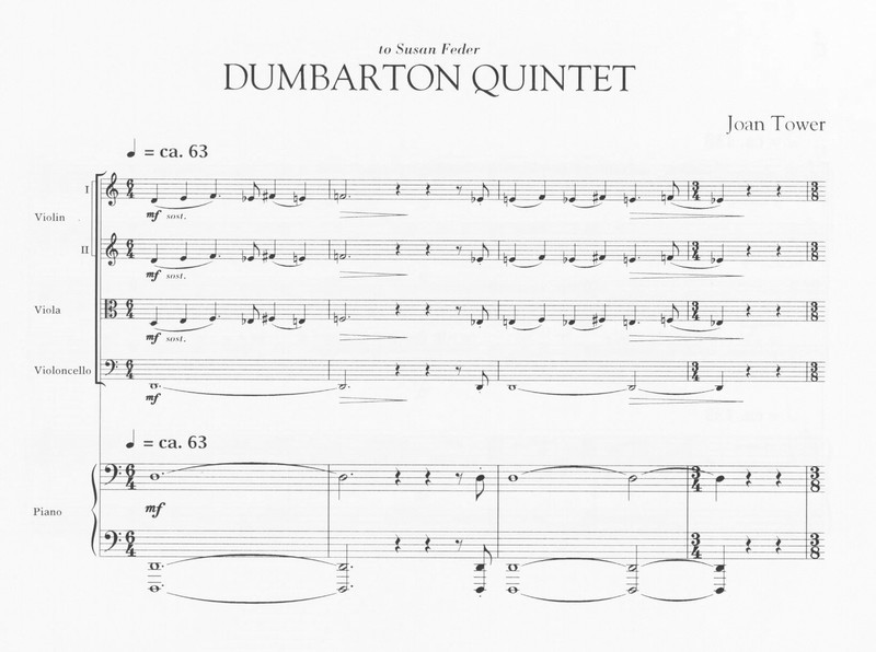 Dumbarton Quintet - Joan Tower