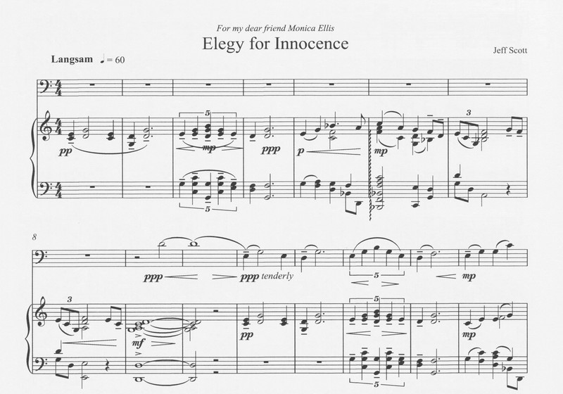 Elegy for Innocence - Jeff Scott