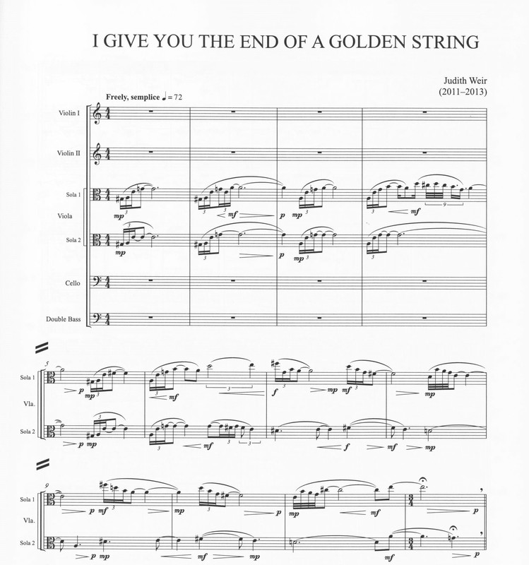 I Give You the End of a Golden String - Weir