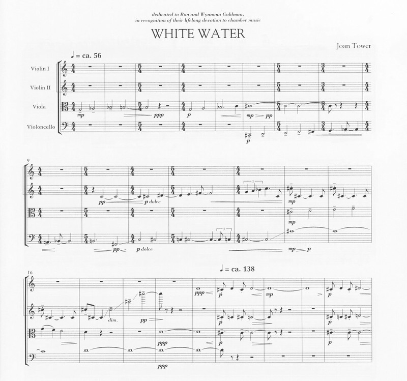 White Water - Joan Tower