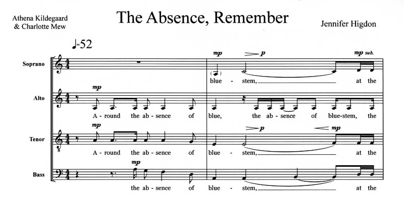 The absence, remember