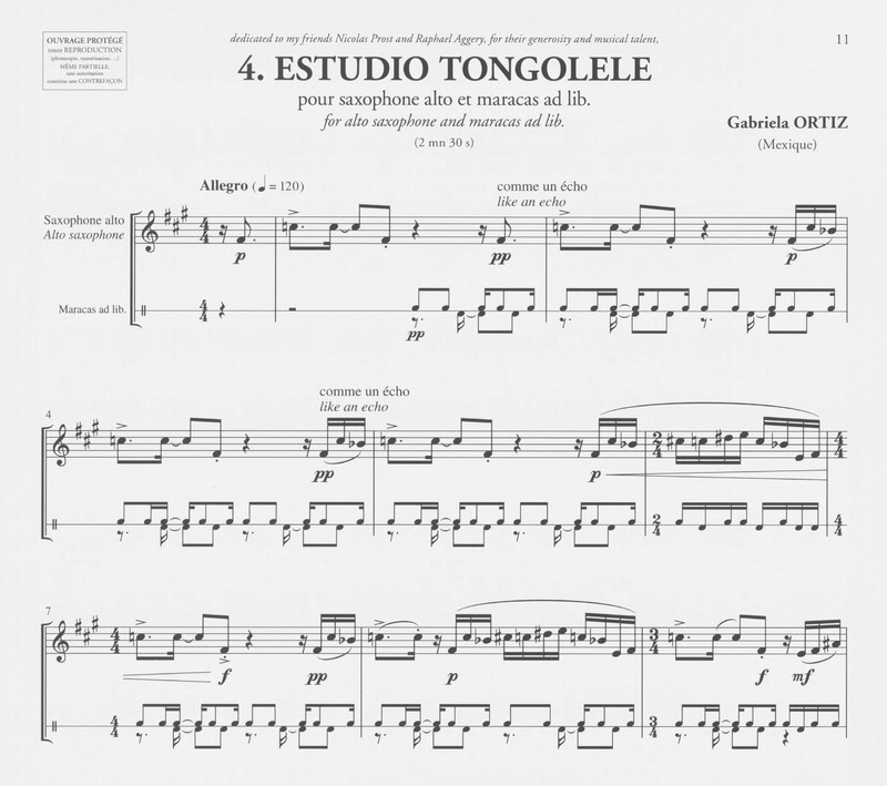Estudio Tongolele - Gabriela Ortiz