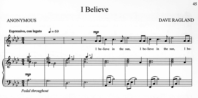 I believe