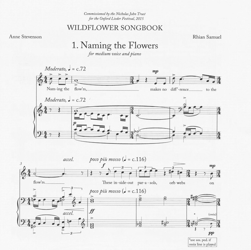 The Wildflower Songbook