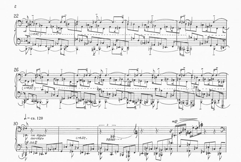 Piano Etude No. 2: Sequenzen - Unsuk Chin