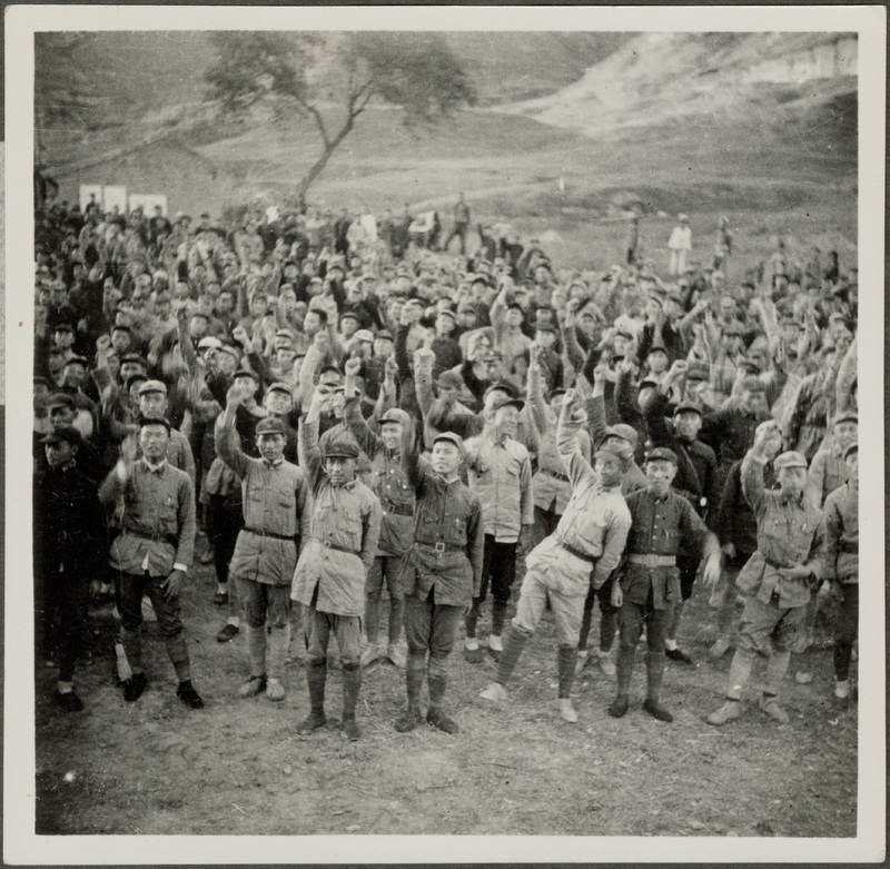 Red Cadets in Pao An, China