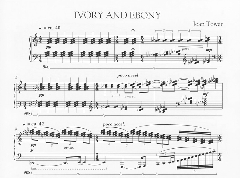 Ivory and Ebony - Joan Tower