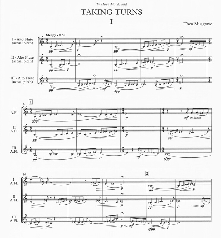 Taking Turns - Thea Musgrave