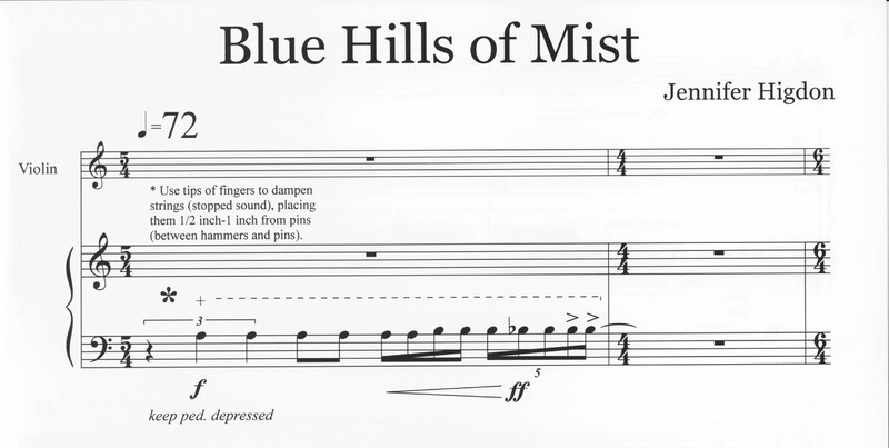 Blue Hills of Mist