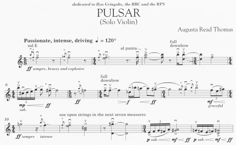 Pulsar - Augusta Read Thomas