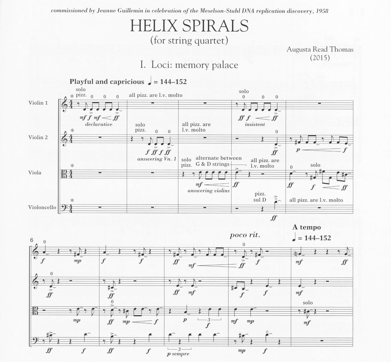 Helix Spirals - Augusta Read Thomas