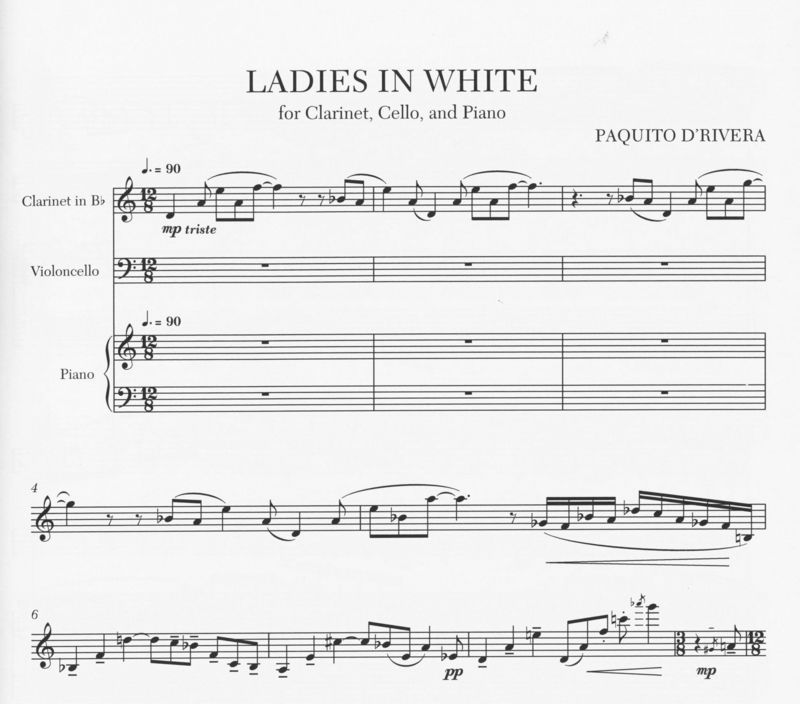 Ladies in White, Paquito D'Rivera