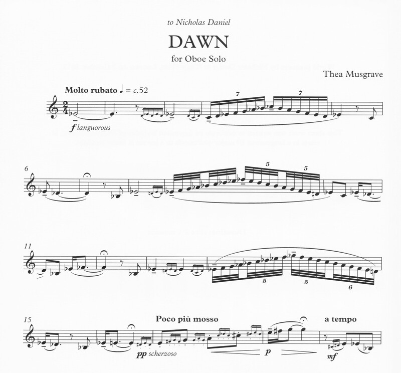 Dawn - Thea Musgrave