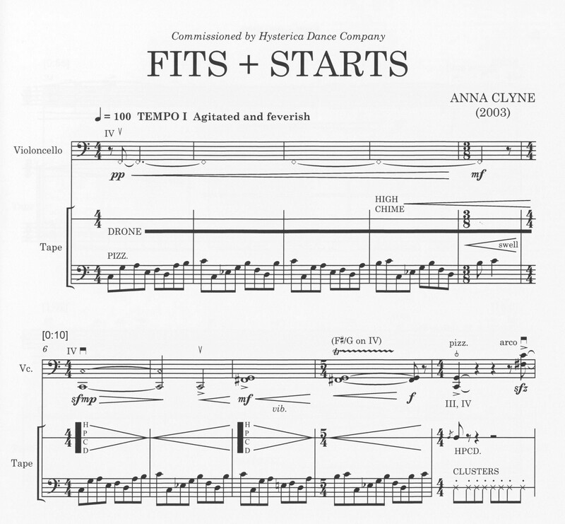 Fits + Starts - Anna Clyne