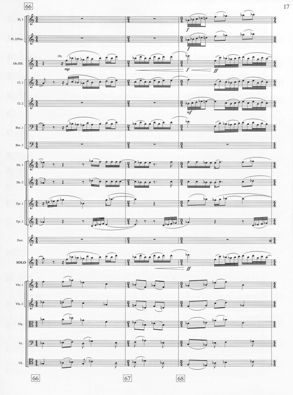 Oboe Concerto full orchestra - Jennifer Higdon