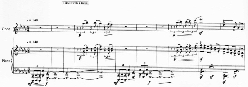 Of good and evil for oboe and piano