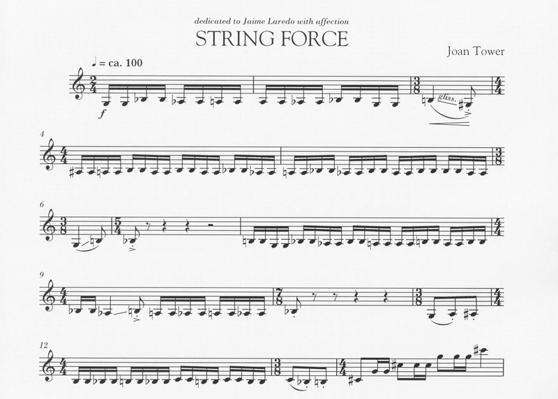 String Force - Joan Tower
