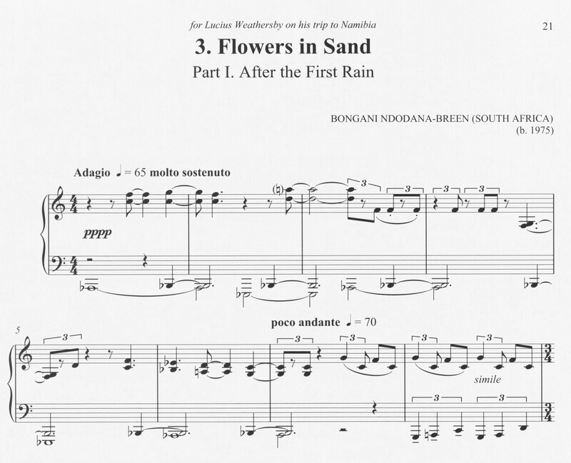 Flowers in the Sand - Bongani Ndodana-Breen