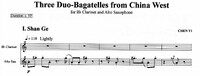 Three Duo-Bagatelles from China West