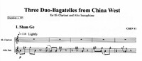 Three Duo-Bagatelles from China West