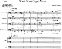 Short Brass Organ Mass