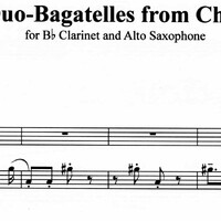 Three Duo-Bagatelles from China West