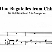 Three Duo-Bagatelles from China West