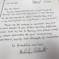 Madelyn Roberts Letter
