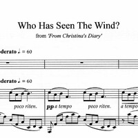 Who Has Seen the Wind
