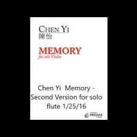 Memory: for Flute - Chen Yi