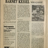 Music Today-from the Barney Kessel Viewpoint